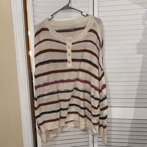 American Eagle Outfitters Multicolor Striped Sweater